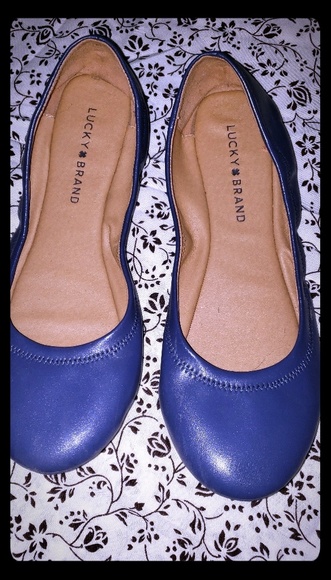 Lucky Brand Shoes - Lucky Brand Leather Ballet Flats